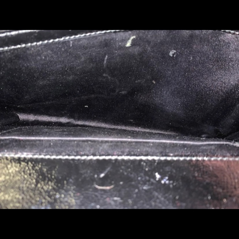 YSL black patent leather clutch - Picture 5 of 6